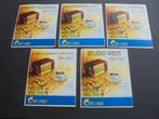 Sticker : 5x BRT 2 Radio, Verzamelen, Verzenden, Nieuw, Film, Tv of Omroep
