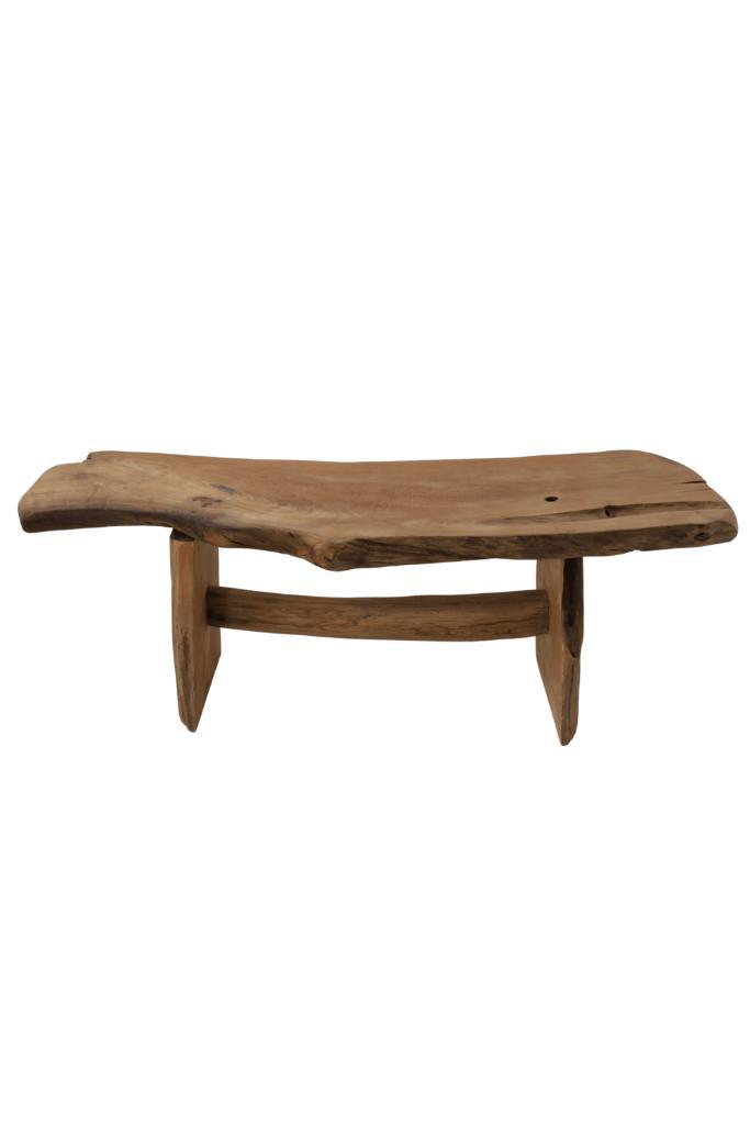 teak bankje, Huis en Inrichting, Woonaccessoires | Overige, Ophalen of Verzenden
