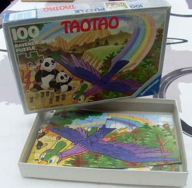 2 puzzels: Sneeuwwitje en taotao, Kinderen en Baby's, Speelgoed | Kinderpuzzels, Gebruikt, Ophalen of Verzenden