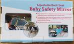 Babyveiligheidsspiegel / baby safety mirror, Autogordel of Isofix, Verstelbare rugleuning, Zo goed als nieuw, Ophalen