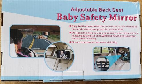 Babyveiligheidsspiegel / baby safety mirror, Kinderen en Baby's, Autostoeltjes, Zo goed als nieuw, Overige merken, 0 t/m 10 kg