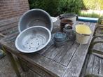 Bloempotten en -schalen, Ophalen, Gebruikt
