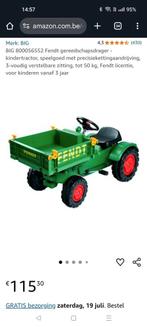 BIG traptractor Fendt, Kinderen en Baby's, Speelgoed | Buiten | Skelters, Ophalen, Gebruikt