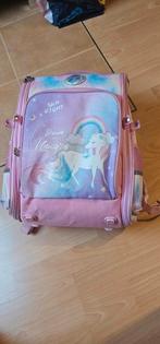 Sac  a dos cartable fille école primaire h 40 cm ll 25 cm., Bijoux, Sacs & Beauté, Sacs | Cartables, Enlèvement ou Envoi, Rose
