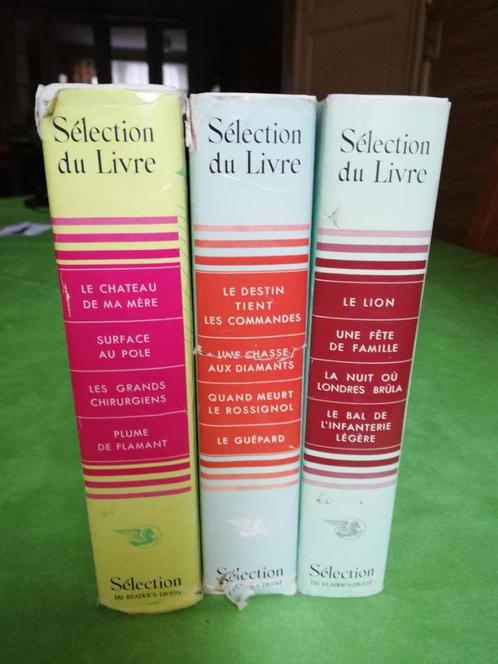 VINTAGE SELECTION DU LIVRE READER'S DIGEST 1-1960 + 2-1961, Boeken, Overige Boeken, Gelezen, Ophalen of Verzenden