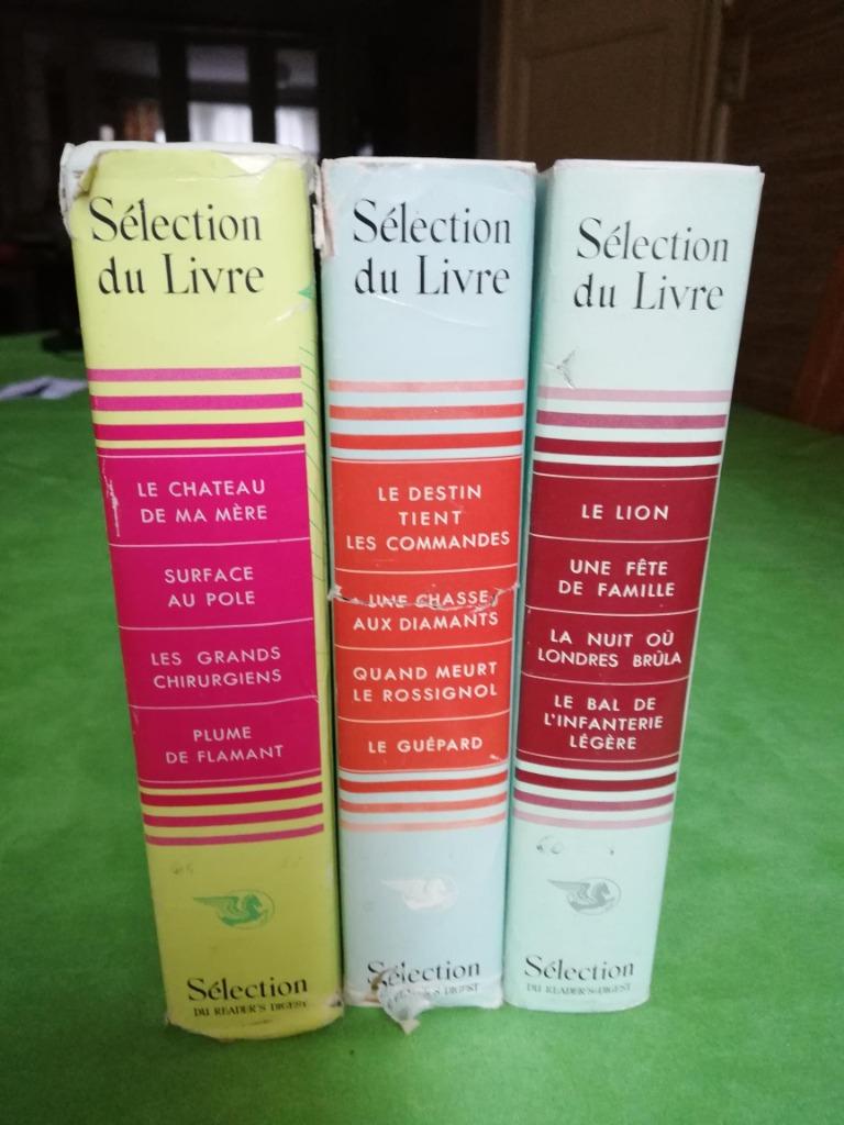 VINTAGE SELECTION DU LIVRE READER'S DIGEST 1-1960 + 2-1961, Boeken, Overige Boeken, Gelezen, Ophalen of Verzenden