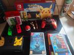 Lot Nintendo Switch Édition Pokemon, Games en Spelcomputers, Spelcomputers | Nintendo Switch, Ophalen, Zo goed als nieuw