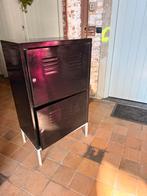 Militair zwart metalen kastje, Ophalen, Zo goed als nieuw