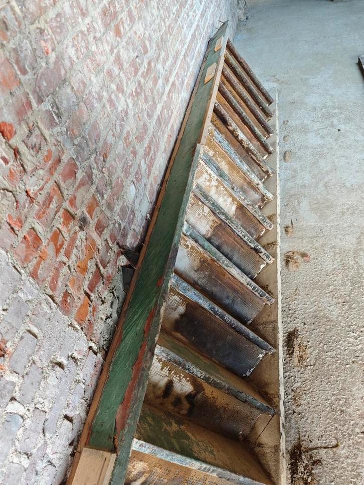 Trap, Doe-het-zelf en Bouw, Ladders en Trappen, Gebruikt, Trap, Ophalen