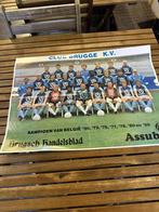 affiche club Brugge assubel kampioen, Info@lbrg.cpm, Ophalen of Verzenden, Zo goed als nieuw, Poster, Plaatje of Sticker