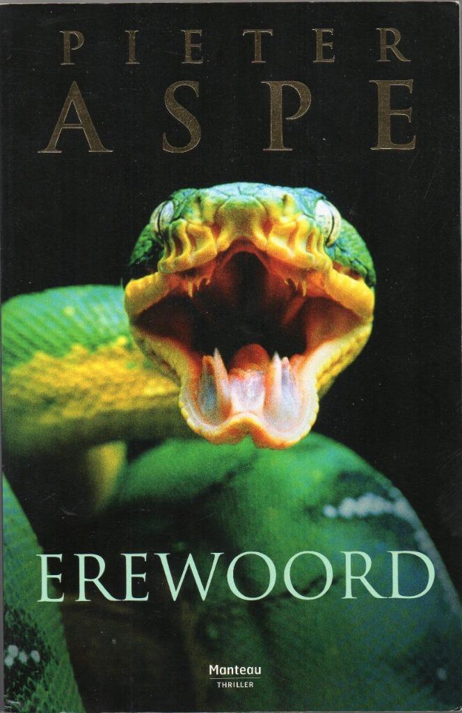 Pieter Aspe - Erewoord, Boeken, Thrillers, Gelezen, België, Verzenden