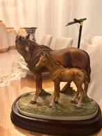 porselein beeld paarden, Antiek en Kunst, Antiek | Brons en Koper, Ophalen