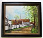 Lot van 5 schilderijen., Antiek en Kunst, Kunst | Schilderijen | Klassiek, Ophalen