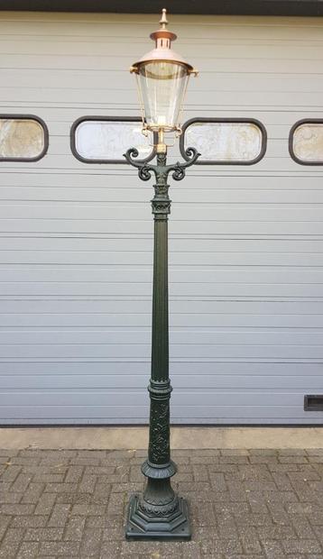Grote gietijzeren lantaarnpalen lantaarnpaal lantaarn 280 cm, Enlèvement ou Envoi