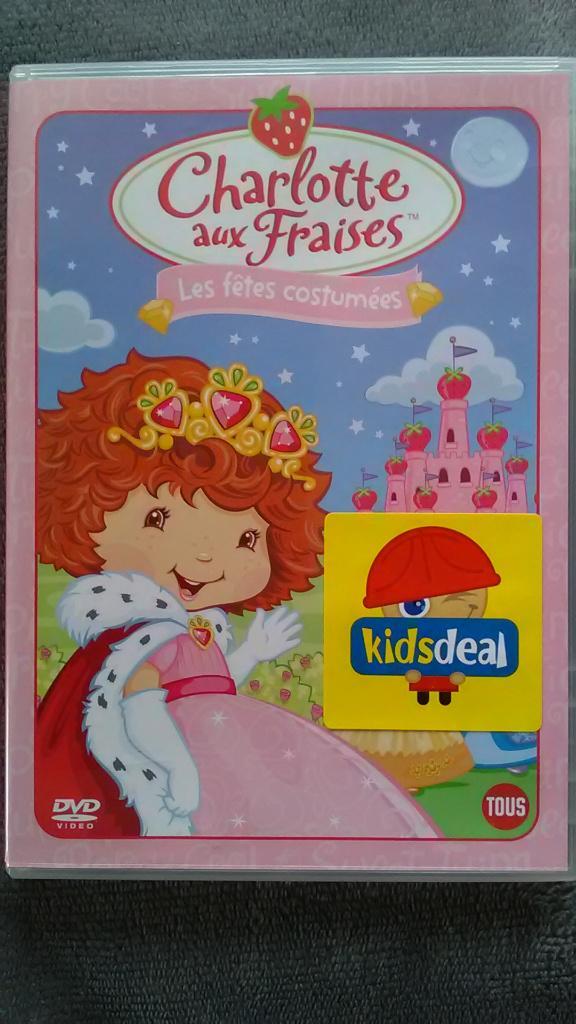 DVD „Strawberry Shortcake - Kostuumfeestjes”, Cd's en Dvd's, Dvd's | Kinderen en Jeugd, Zo goed als nieuw, Tv fictie, Poppen, Alle leeftijden