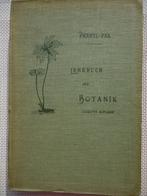 1892 Antique Prantl Pax Ferdin. Prantls Lehruch der Botanik, Enlèvement ou Envoi