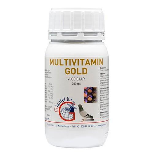 Multivitamine Gold 250ml ( extra geconcentreerd ) Giantel, Animaux & Accessoires, Autres accessoires pour animaux, Neuf, Enlèvement ou Envoi