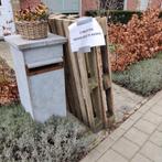 Gratis 1 houten pallet, Doe-het-zelf en Bouw, Hout en Planken, Ophalen, Gebruikt, Pallet