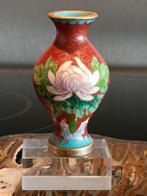 Petits vases cloisonnées émaillées chinois vintage., Antiek en Kunst, Antiek | Brons en Koper, Ophalen of Verzenden