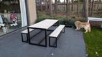 Tuinset - tuintafel incl banken, Enlèvement, Comme neuf