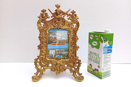 fotokader brons vuurverguld beeld antiek, Antiek en Kunst, Antiek | Brons en Koper, Brons, Ophalen of Verzenden