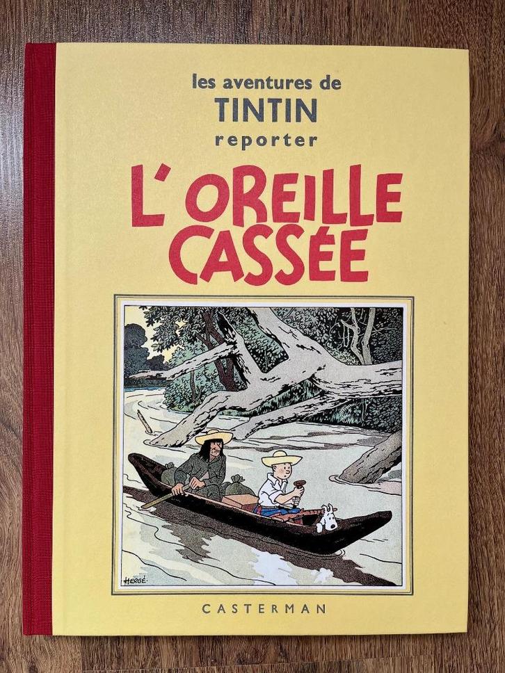 Tintin - L'Oreille cassée - fac similé, Livres, BD, Comme neuf, Une BD, Envoi