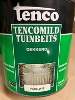 Tenco dekkende beits parelwit 2,5liter, Hobby en Vrije tijd, Schilderen, Nieuw, Ophalen of Verzenden