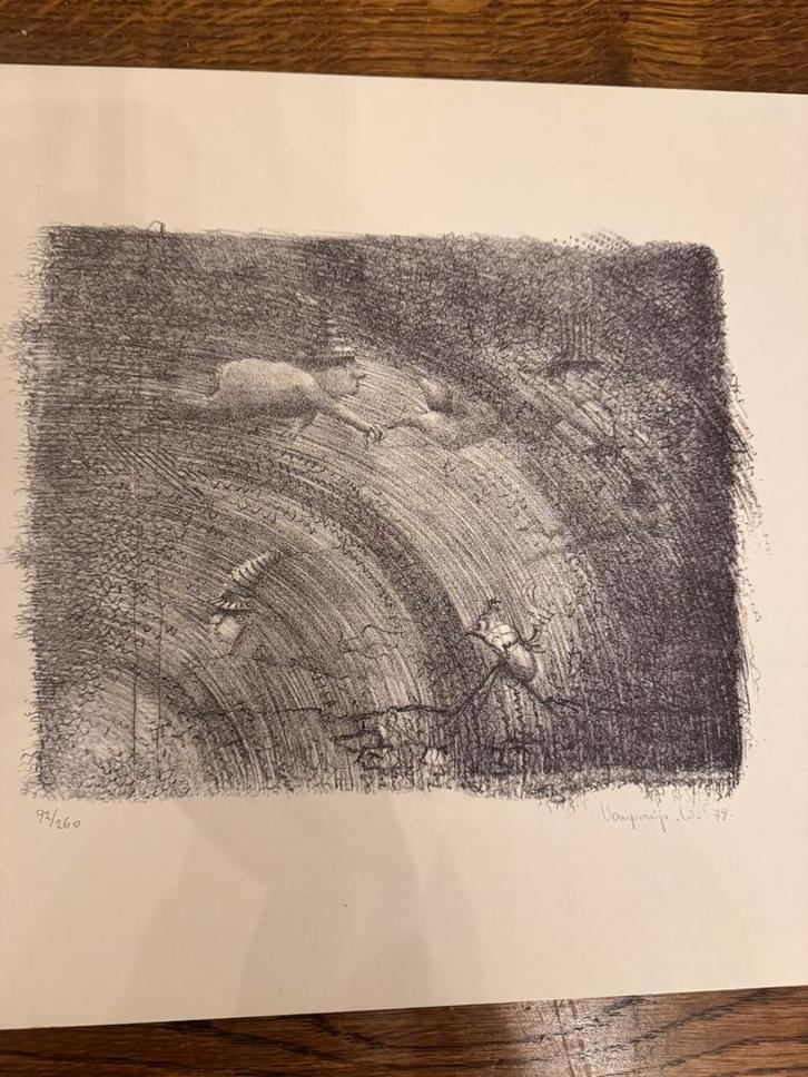 Willy Van Parijs (1953), Antiquités & Art, Art | Eaux-fortes & Gravures, Enlèvement