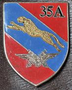 35A - breloque variante 1, Armée de terre, Envoi, Ruban, Médaille ou Ailes