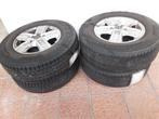 4 alu velgen met sneeuwbanden 16" 5x118  vr campercar Ducato, Ophalen, Gebruikt, Velg(en)