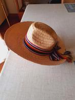Gevlochten hoed, Vêtements | Hommes, Chapeaux & Casquettes, Comme neuf, Chapeau, Enlèvement ou Envoi