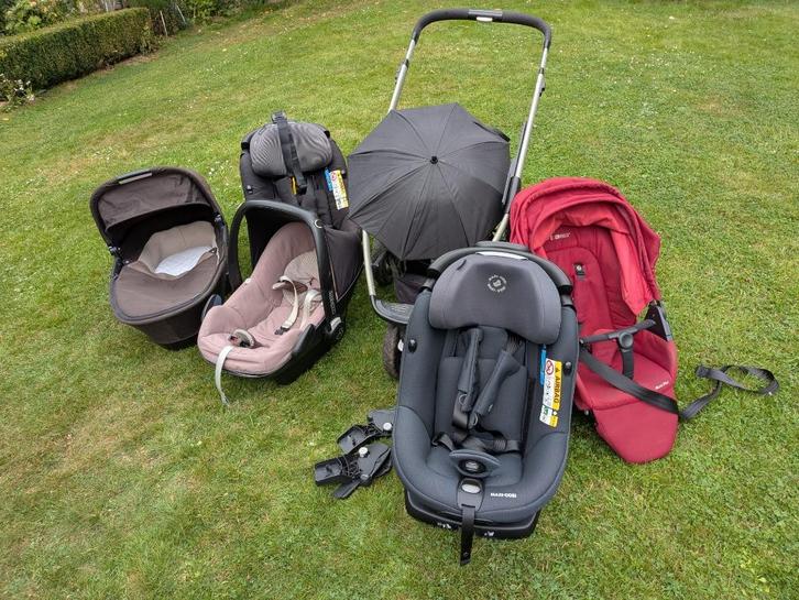 buggy en autostoel, Kinderen en Baby's, Buggy's, Gebruikt, Maxi-Cosi, Ophalen