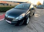 OPEL Corsa 1.2 Benzine Navi airco Cruise 2014 Overname, Zwart, Bedrijf, Handgeschakeld, Elektrische ramen