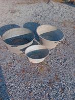 oude zinken wasteil, Ophalen