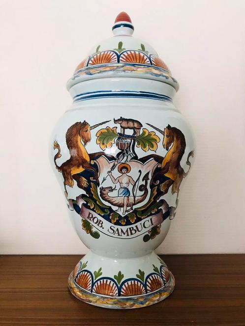 DELFT apotheek pot, Antiek en Kunst, Antiek | Keramiek en Aardewerk, Ophalen