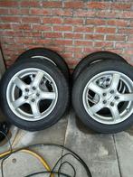 Winterbanden op lichtmetalen velgen, Auto-onderdelen, Banden en Velgen, Ophalen, Gebruikt, 15 inch, Banden en Velgen