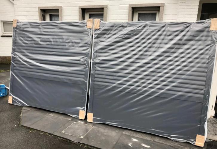 aluminium schuifpoort tuinpoort, Jardin & Terrasse, Portes de jardin, Neuf, Porte coulissante, Aluminium, 150 à 200 cm, 200 cm ou plus