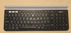 Logitech K780 Multi-Device Draadloos Toetsenbord, Zilver/Wit, Logitech G, Numeriek, Ophalen of Verzenden, Zo goed als nieuw