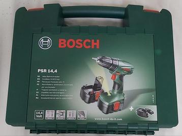 Bosch PSR 14,4 1x gebruikt. Boormachine schroefmachine