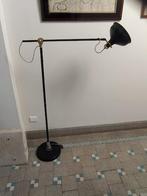 Zwarte staande lamp, Ophalen, Zo goed als nieuw, Metaal, 100 tot 150 cm