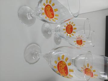 Sangria Quint glazen 5 stuks samen 10 euro  beschikbaar voor biedingen
