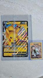 XXL Pokémon kaart Pikachu Basic ViVid voltage grote kaart., Hobby en Vrije tijd, Verzamelkaartspellen | Pokémon, Ophalen of Verzenden