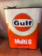 GULF Multi G olie blik 2 liter, Verzamelen, Blikken, Ophalen of Verzenden, Gebruikt, Overige, Overige merken