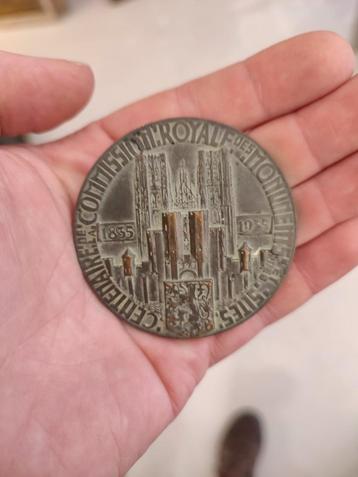 Gedenkpenning eeuwfeest kommissie monumenten 1935 beschikbaar voor biedingen