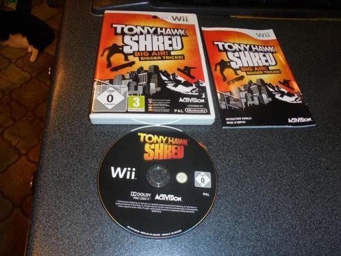 WII Tony Hawk Shred  (orig-compleet), Consoles de jeu & Jeux vidéo, Jeux | Nintendo Wii, Utilisé, Sport, 1 joueur, À partir de 3 ans