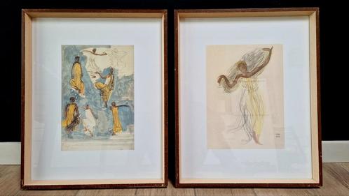 2x Auguste Rodin (d'après), Antiquités & Art, Art | Lithographies & Sérigraphies, Enlèvement ou Envoi
