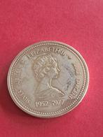 1977 Canada 1 dollar en argent 25e anniversaire, Envoi, Monnaie en vrac, Argent, Amérique du Nord