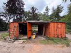 2 Zeecontainers - Bouwwerf - 20ft, Ophalen