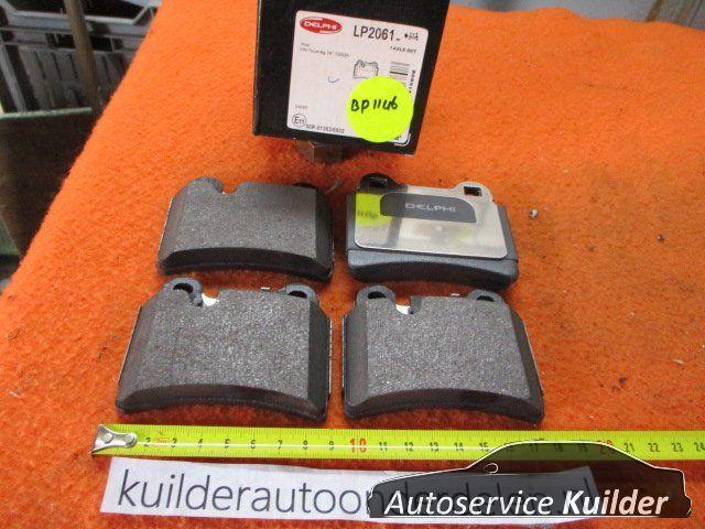 Remblokken achter VW Touareg 7LA  PRnummer 1KQ bp1146 Delphi, Auto-onderdelen, Remmen en Aandrijving, Volkswagen, Nieuw, Ophalen of Verzenden