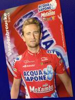 wielerkaart 2007  team acqua sapone   frank vandenbroucke, Verzenden, Zo goed als nieuw